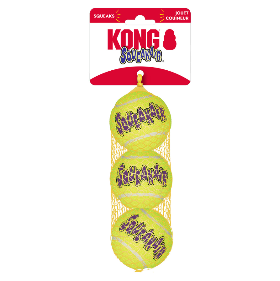 SqueakAir Balls, 3 Pack