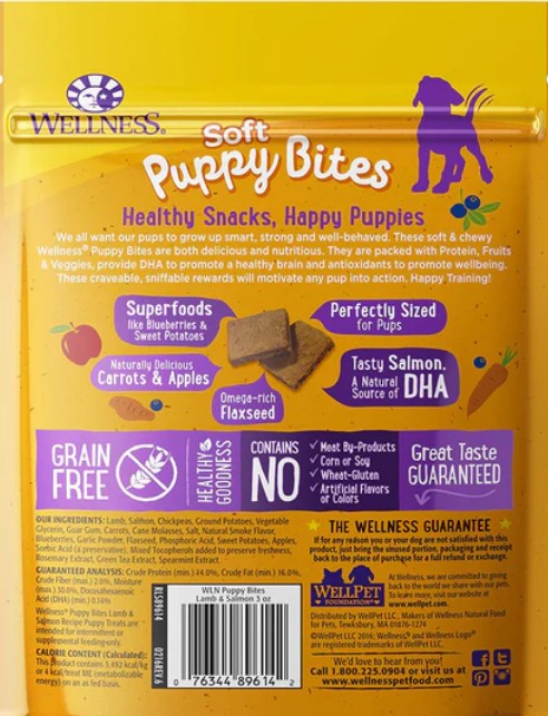 Soft Puppy Bites Lamb & Salmon