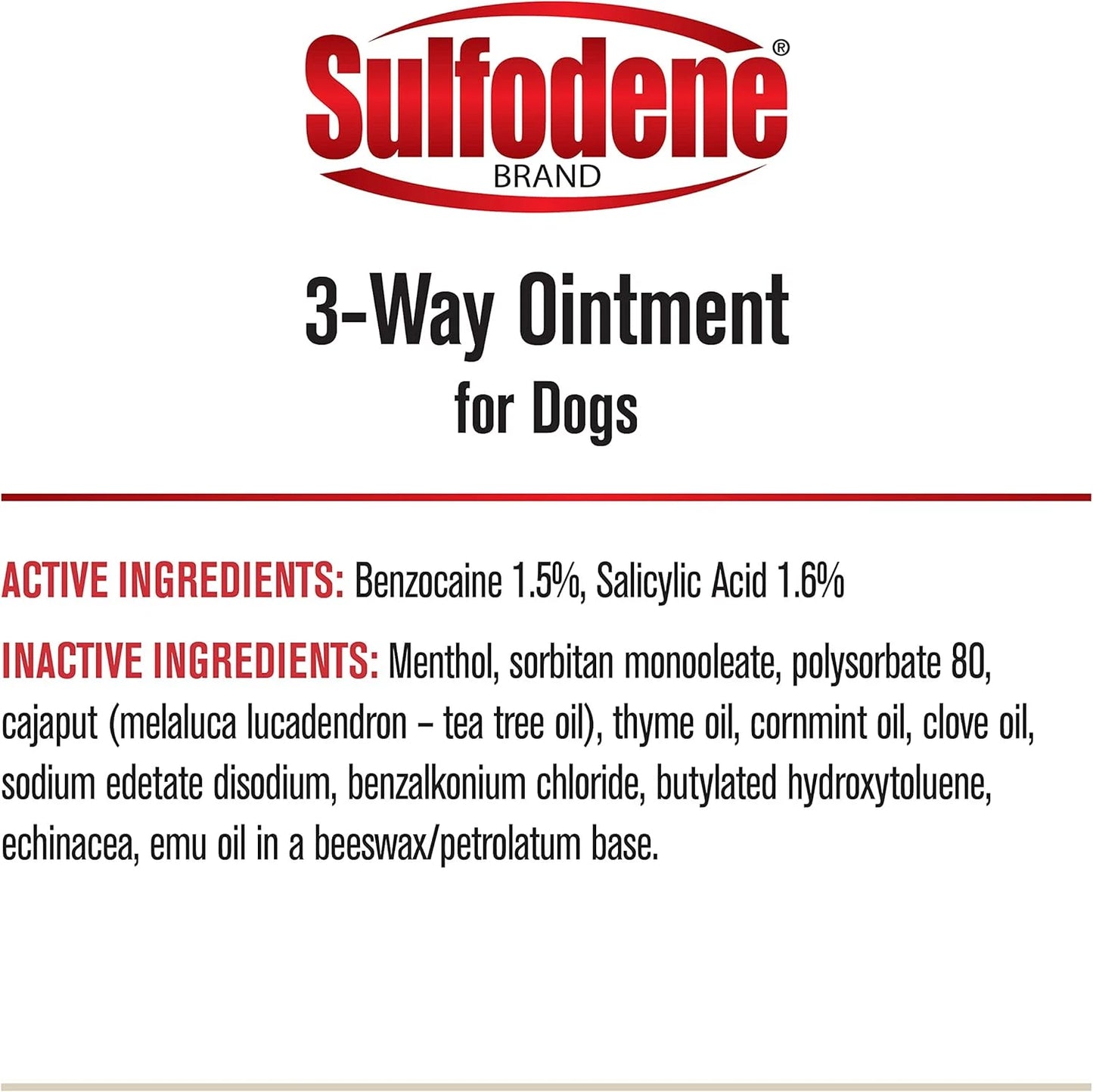 Sulfodene 3-Way Ointment