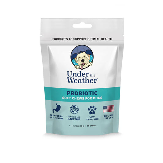 UNDER THE WEATHER PROBIOTIC SOFT CHEWS FOR DOG