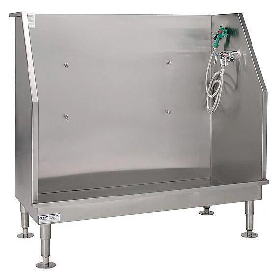 PETLIFT WALK IN FLOOR BATH 58" STAILESS STEEL - Mascotito PR