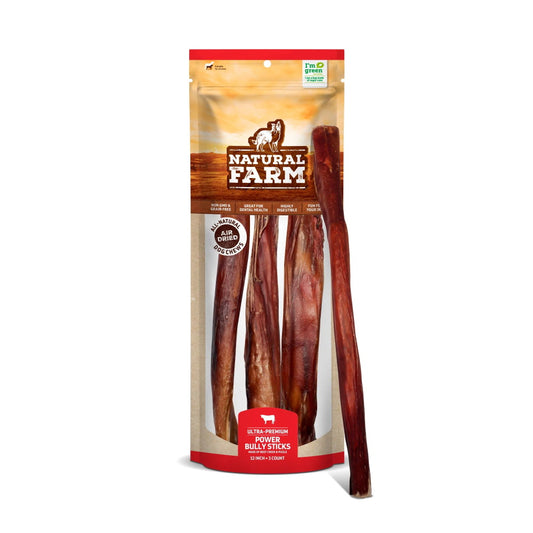 12 Inch Power Bully Sticks 3 Count