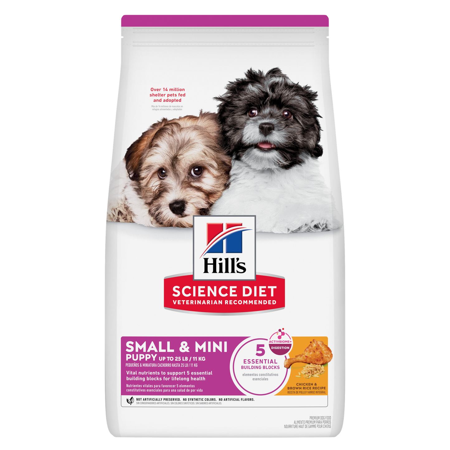 Hill's Puppy Small & Mini Chicken & Brown Rice Recipe