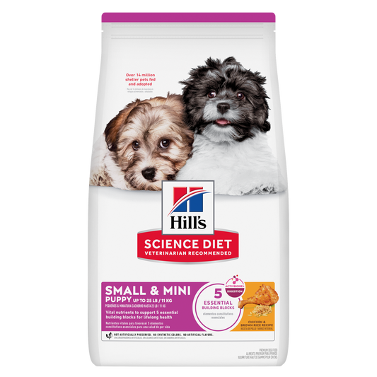 Hill's Puppy Small & Mini Chicken & Brown Rice Recipe