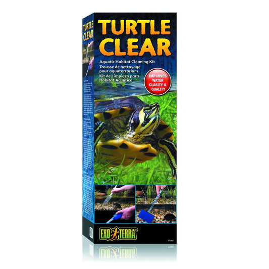 Exo Terra Turtle Clear Aquatic Habitat Cleaning Kit