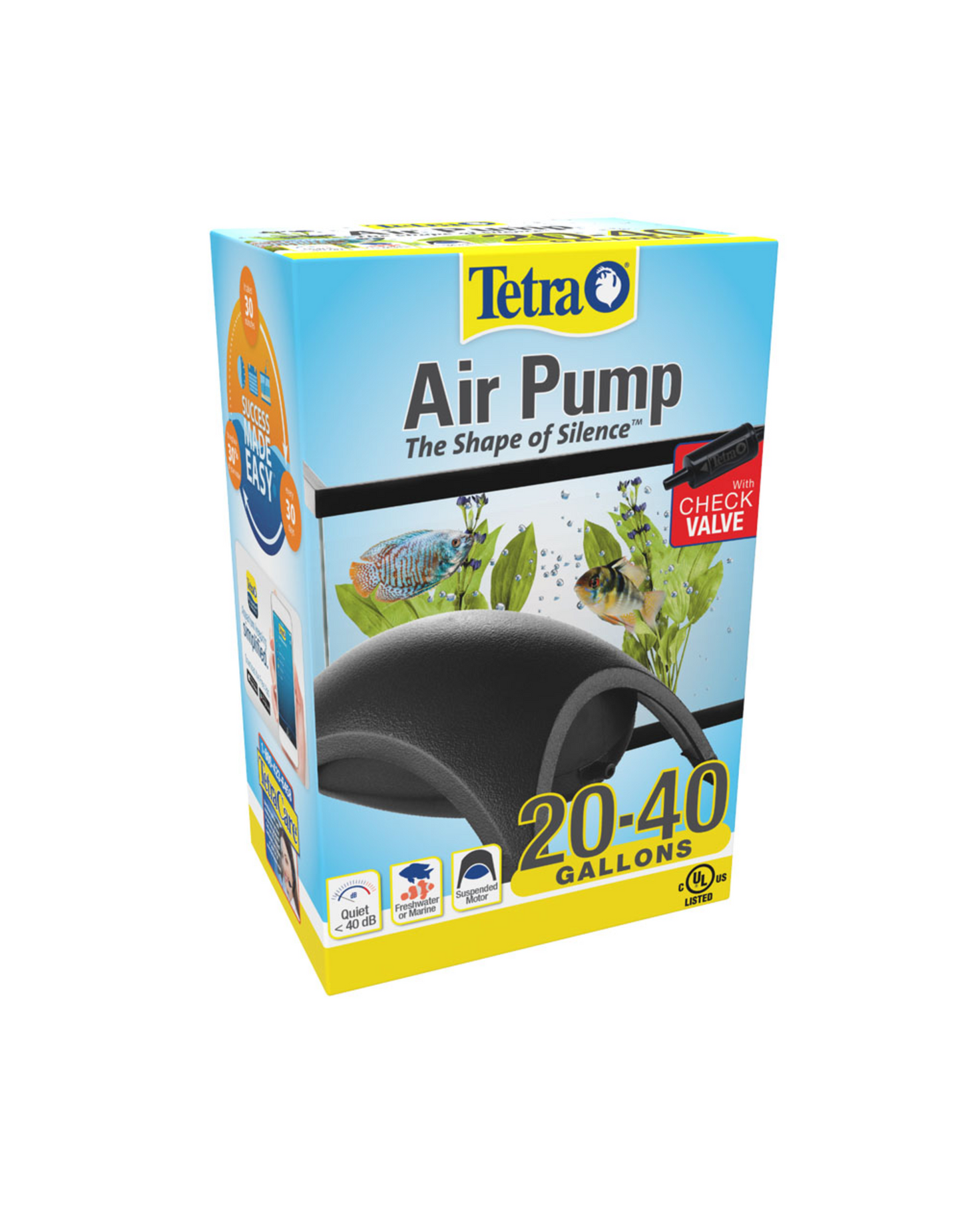 Tetra Whisper Quiet Powerful Airflow Air Pump