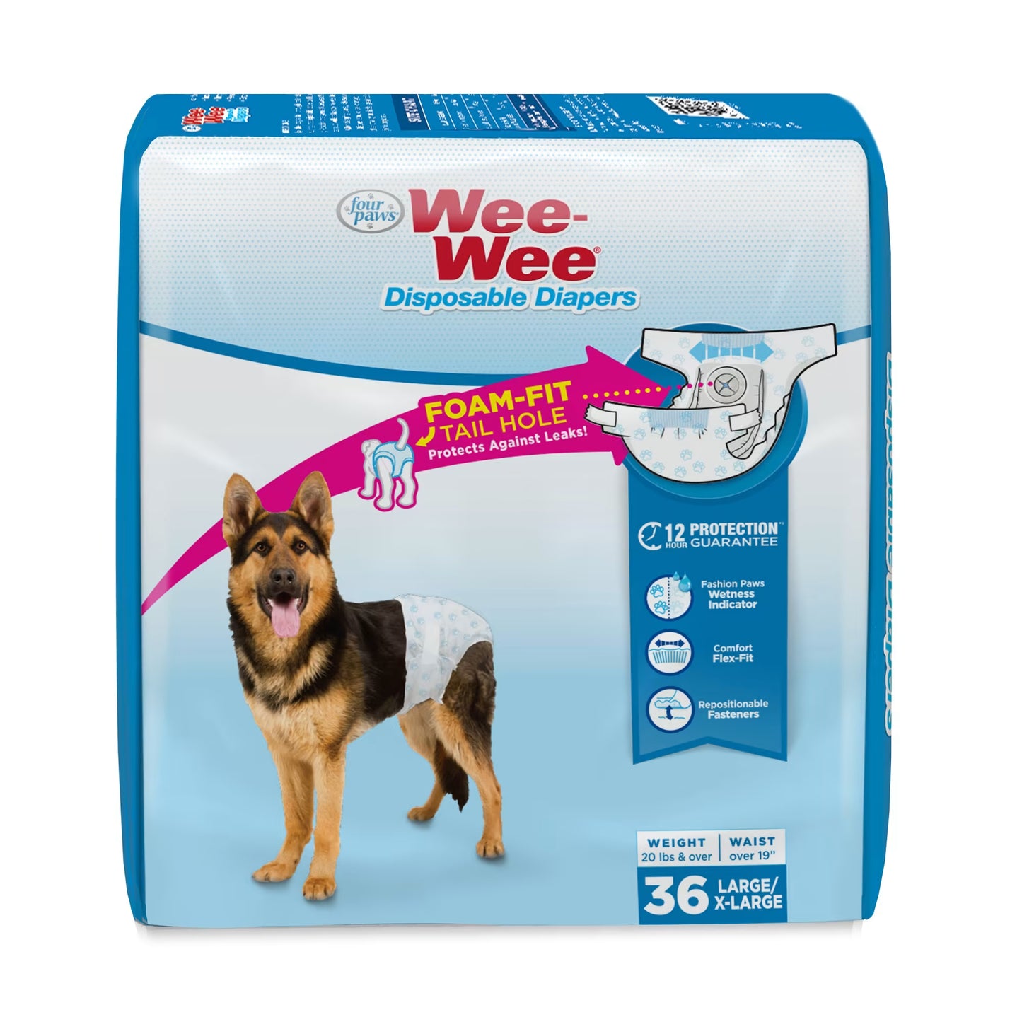 Wee-Wee Disposable Female Diapers